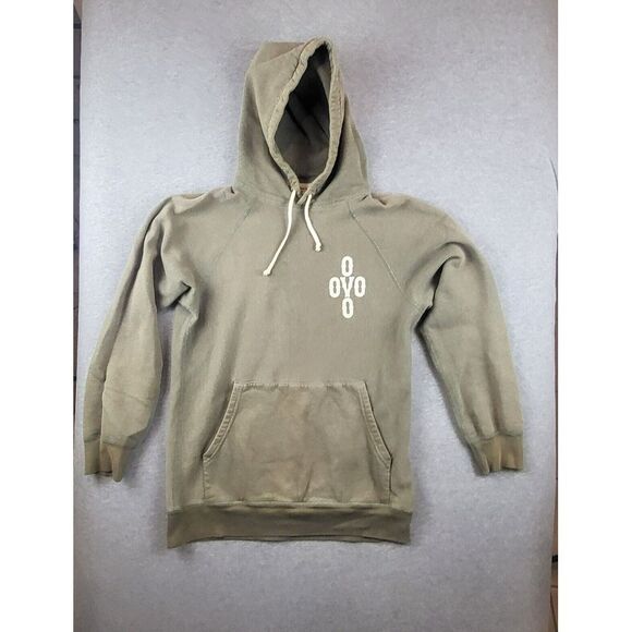 October's Very Own Mens OVO Spell Out Owl Sleeve French Terry Hoodie Med.  Drake - Picture 1 of 12